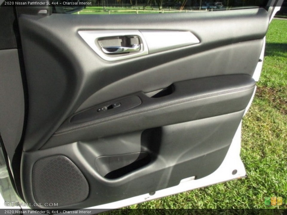 Charcoal Interior Door Panel for the 2020 Nissan Pathfinder SL 4x4 #140223445