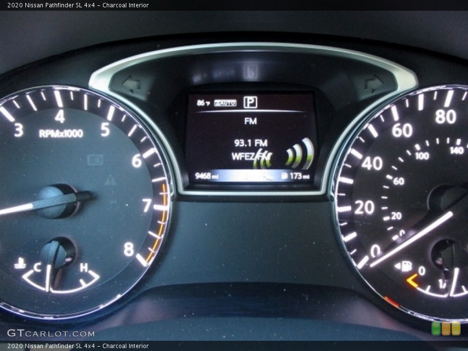 Charcoal Interior Gauges for the 2020 Nissan Pathfinder SL 4x4 #140223967
