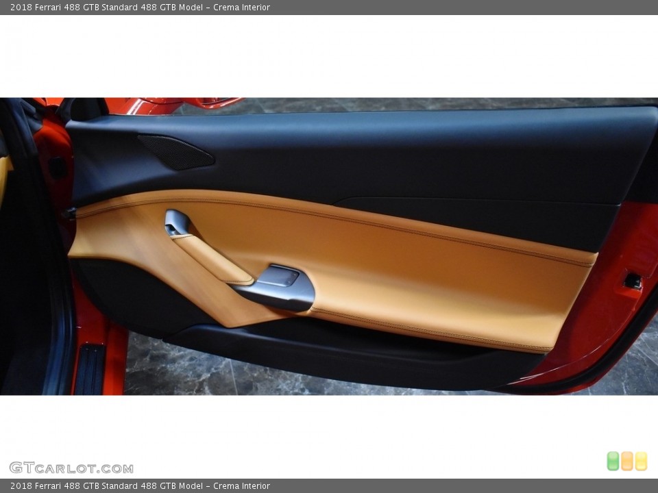 Crema Interior Door Panel for the 2018 Ferrari 488 GTB  #140223973