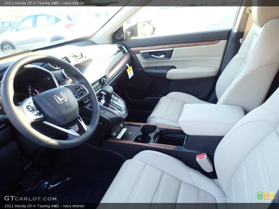 Ivory Interior Photo for the 2021 Honda CR-V Touring AWD #140223976