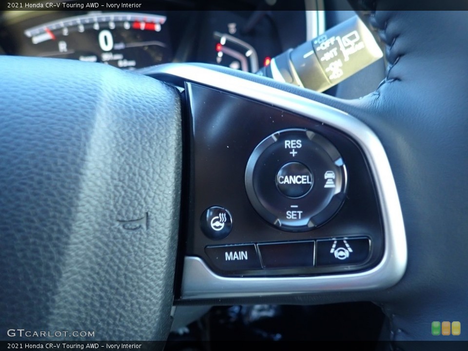 Ivory Interior Steering Wheel for the 2021 Honda CR-V Touring AWD #140224114