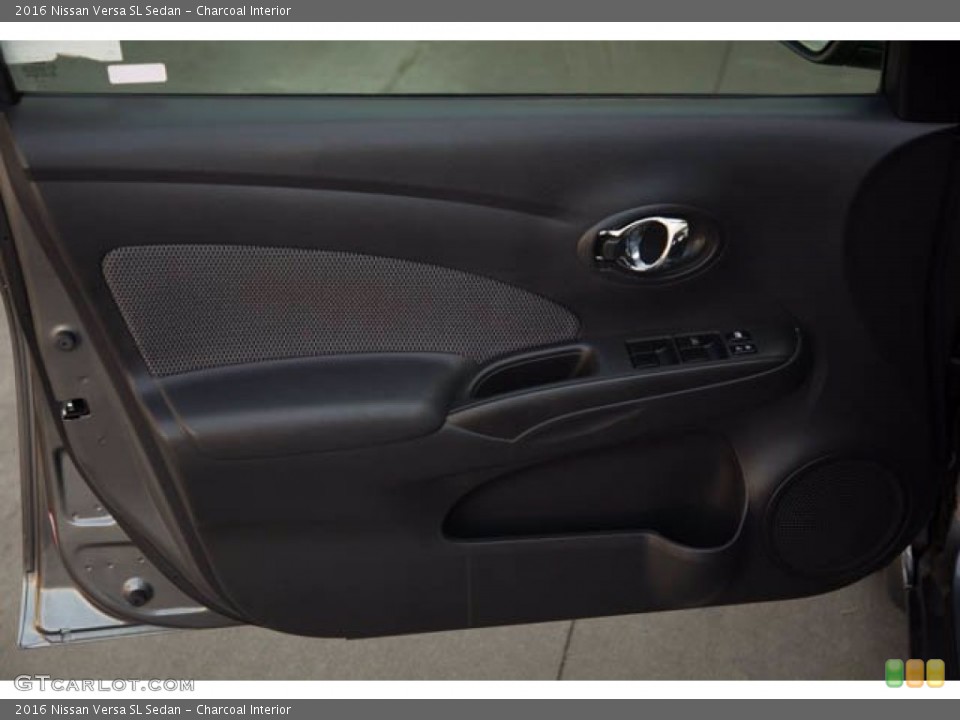 Charcoal Interior Door Panel for the 2016 Nissan Versa SL Sedan #140225899
