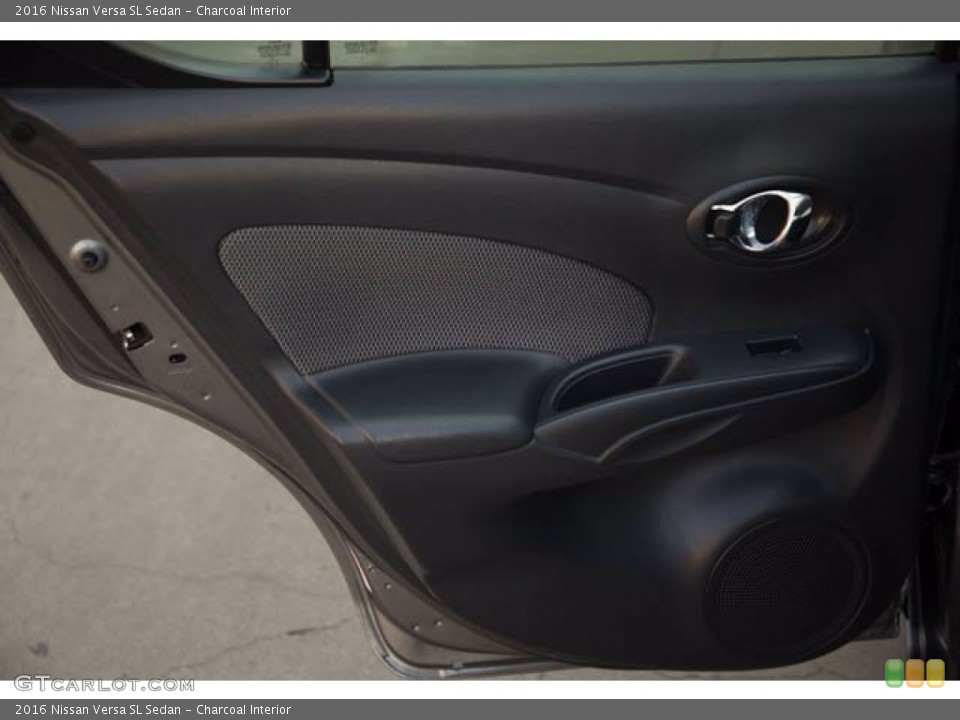 Charcoal Interior Door Panel for the 2016 Nissan Versa SL Sedan #140225940
