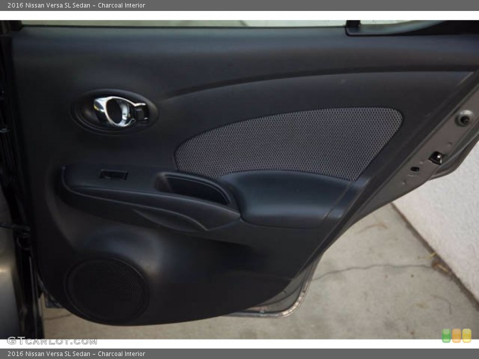 Charcoal Interior Door Panel for the 2016 Nissan Versa SL Sedan #140225959