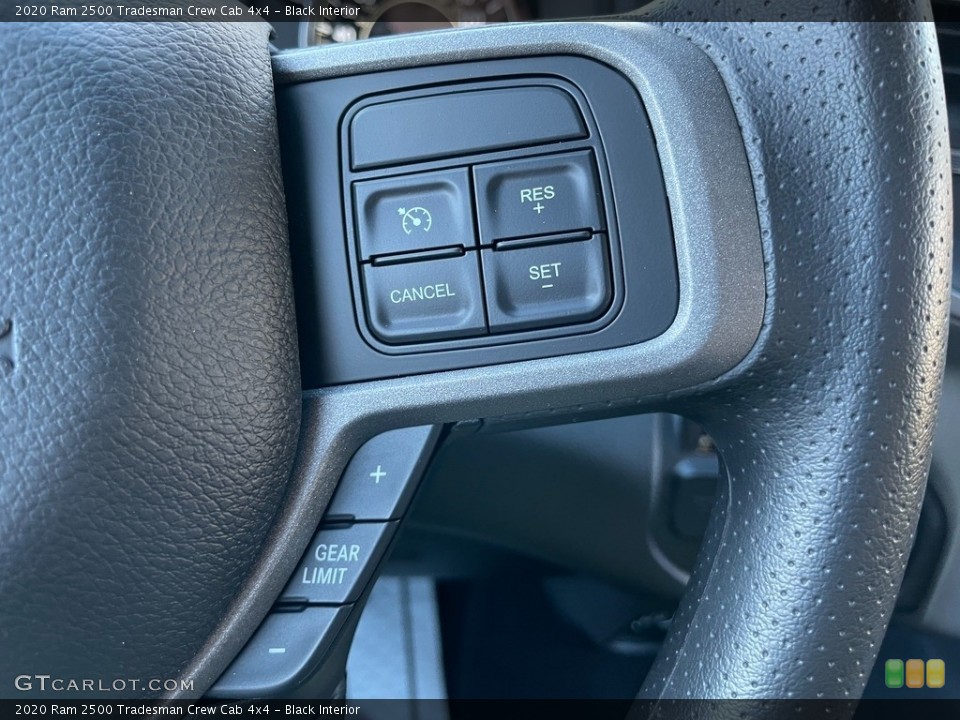 Black Interior Steering Wheel for the 2020 Ram 2500 Tradesman Crew Cab 4x4 #140227246