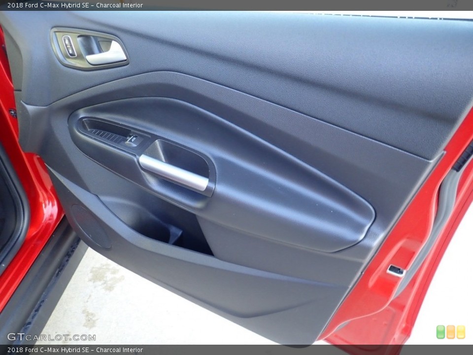 Charcoal Interior Door Panel for the 2018 Ford C-Max Hybrid SE #140227294