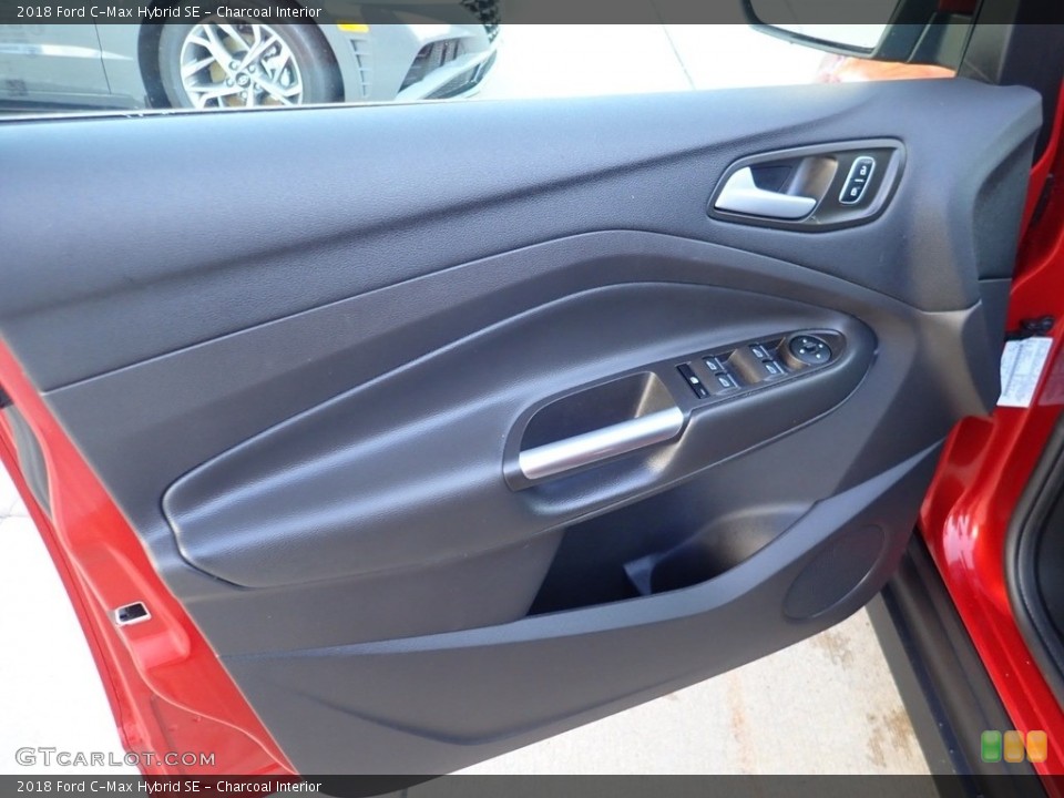Charcoal Interior Door Panel for the 2018 Ford C-Max Hybrid SE #140227420