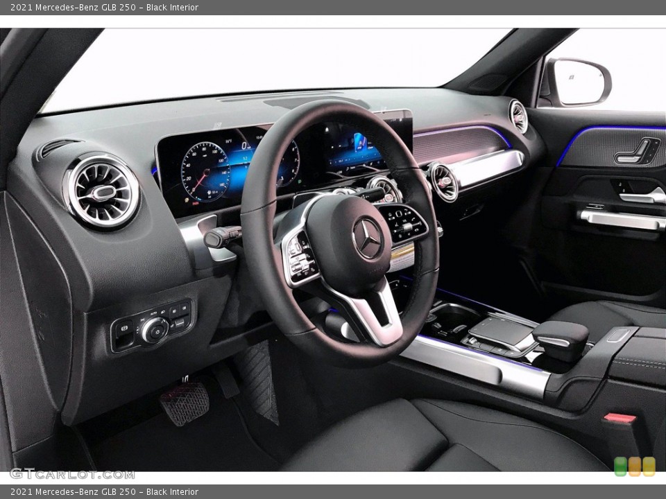 Black Interior Dashboard for the 2021 Mercedes-Benz GLB 250 #140227537