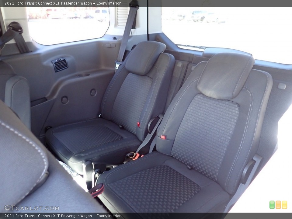 Ebony 2021 Ford Transit Connect Interiors