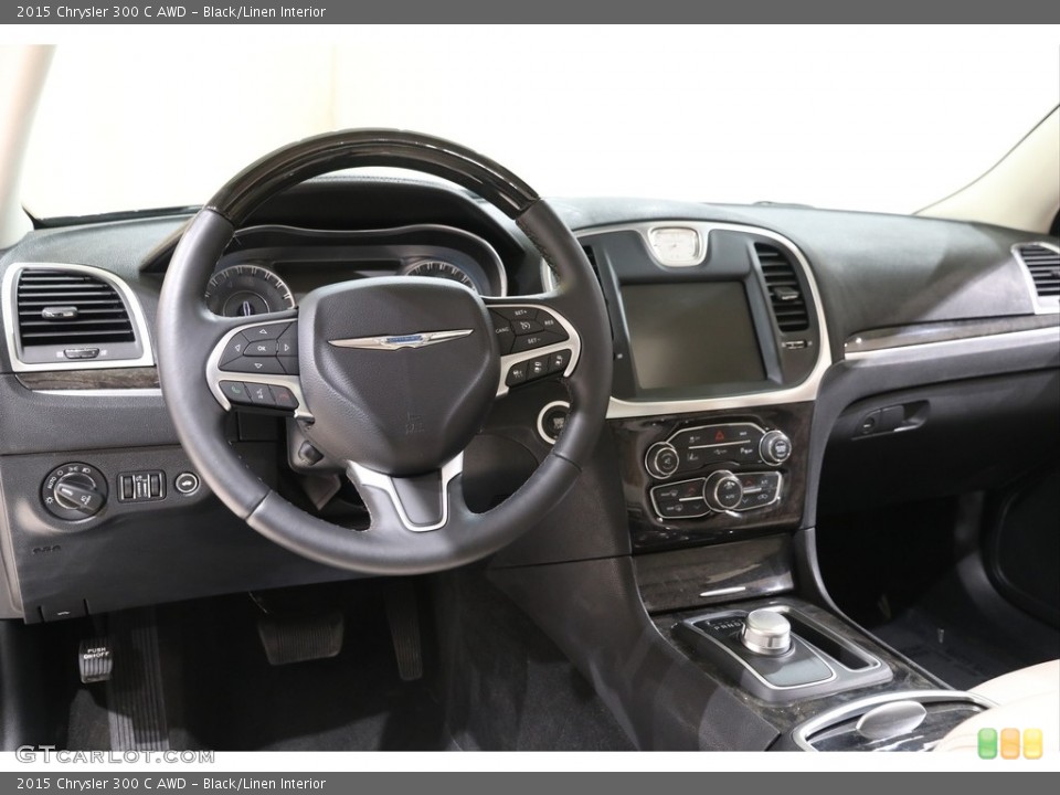 Black/Linen Interior Dashboard for the 2015 Chrysler 300 C AWD #140228518
