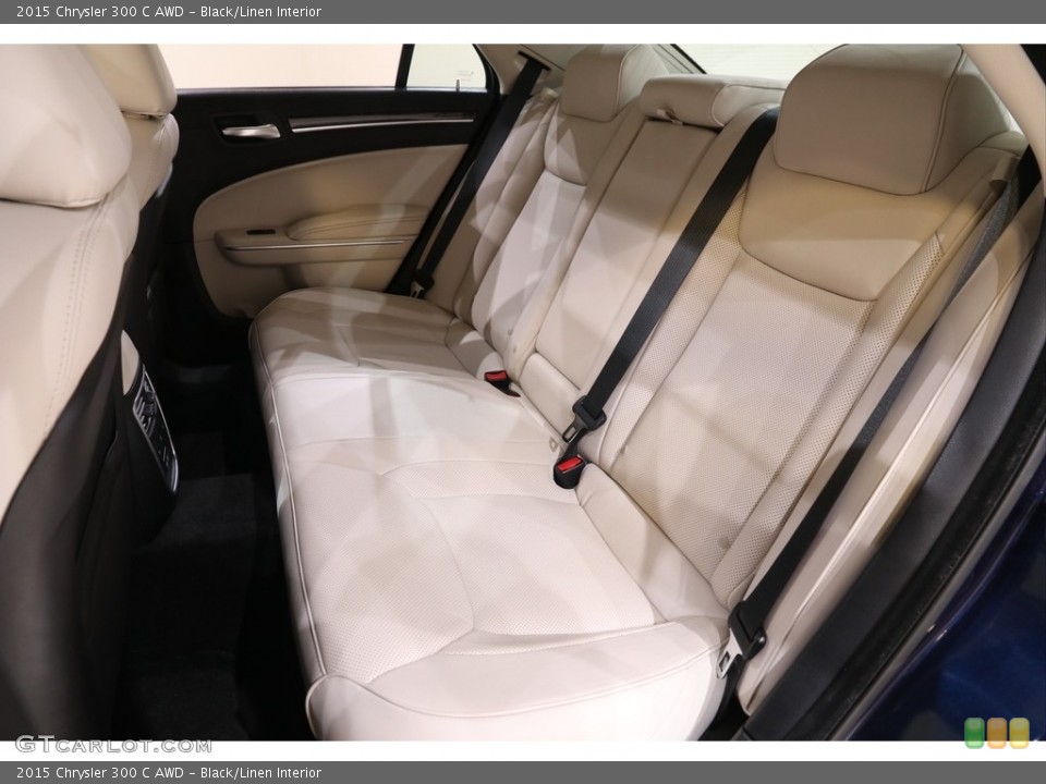 Black/Linen Interior Rear Seat for the 2015 Chrysler 300 C AWD #140228728