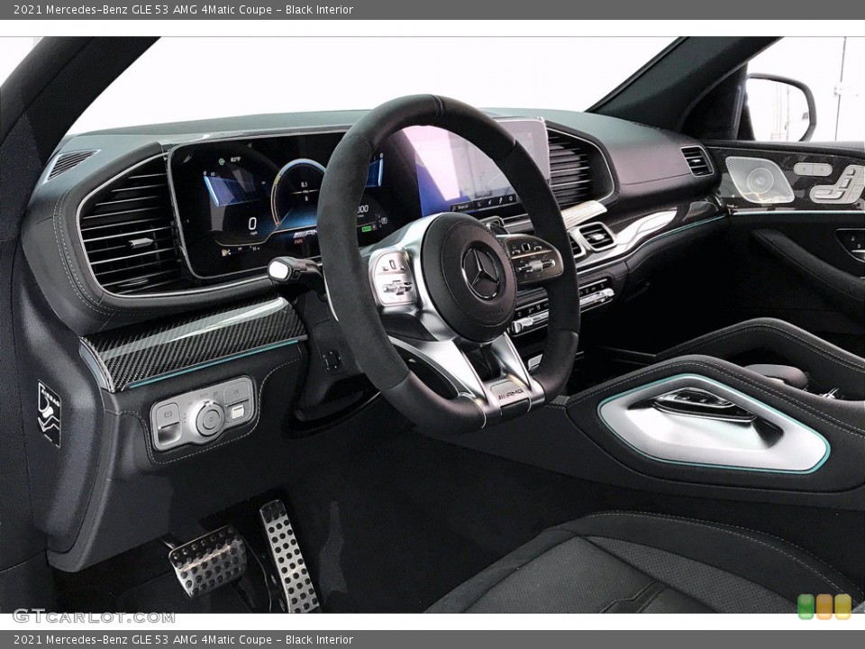 Black Interior Dashboard for the 2021 Mercedes-Benz GLE 53 AMG 4Matic Coupe #140229205
