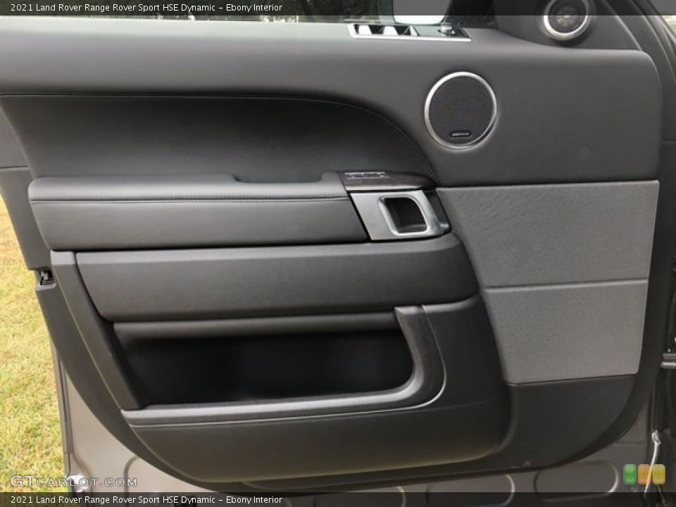 Ebony Interior Door Panel for the 2021 Land Rover Range Rover Sport HSE Dynamic #140231451
