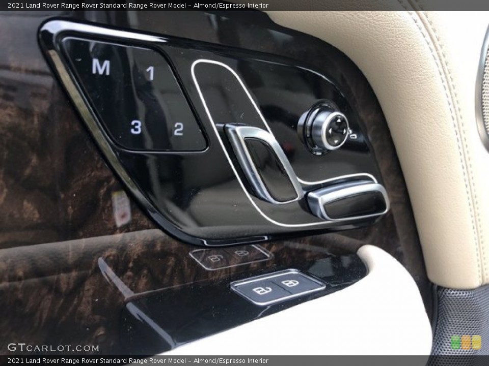 Almond/Espresso Interior Controls for the 2021 Land Rover Range Rover  #140232138