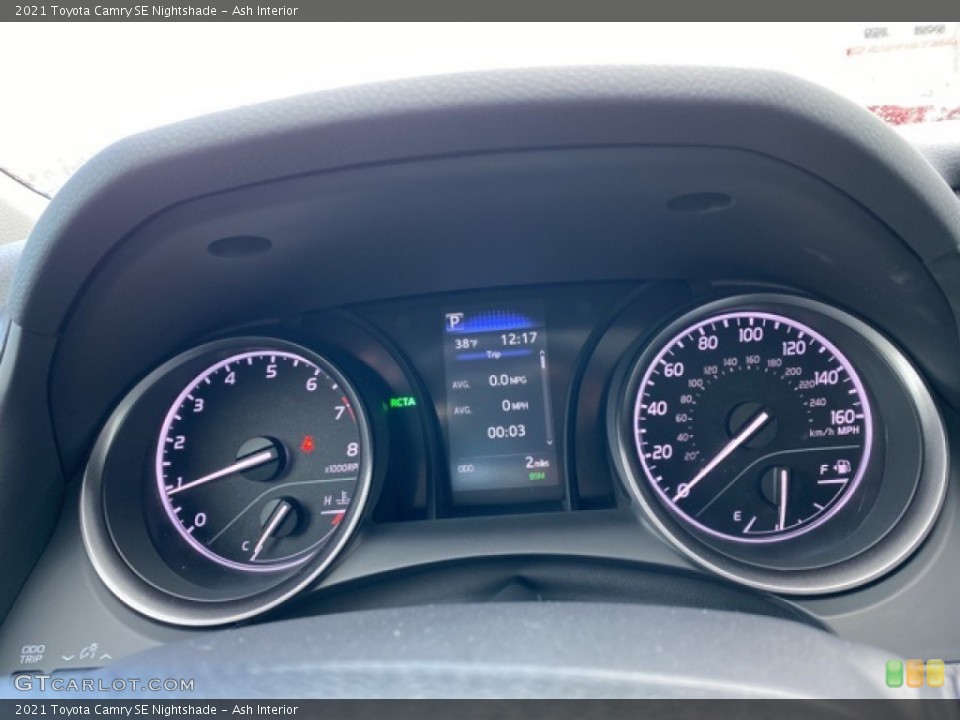 Ash Interior Gauges for the 2021 Toyota Camry SE Nightshade #140233242