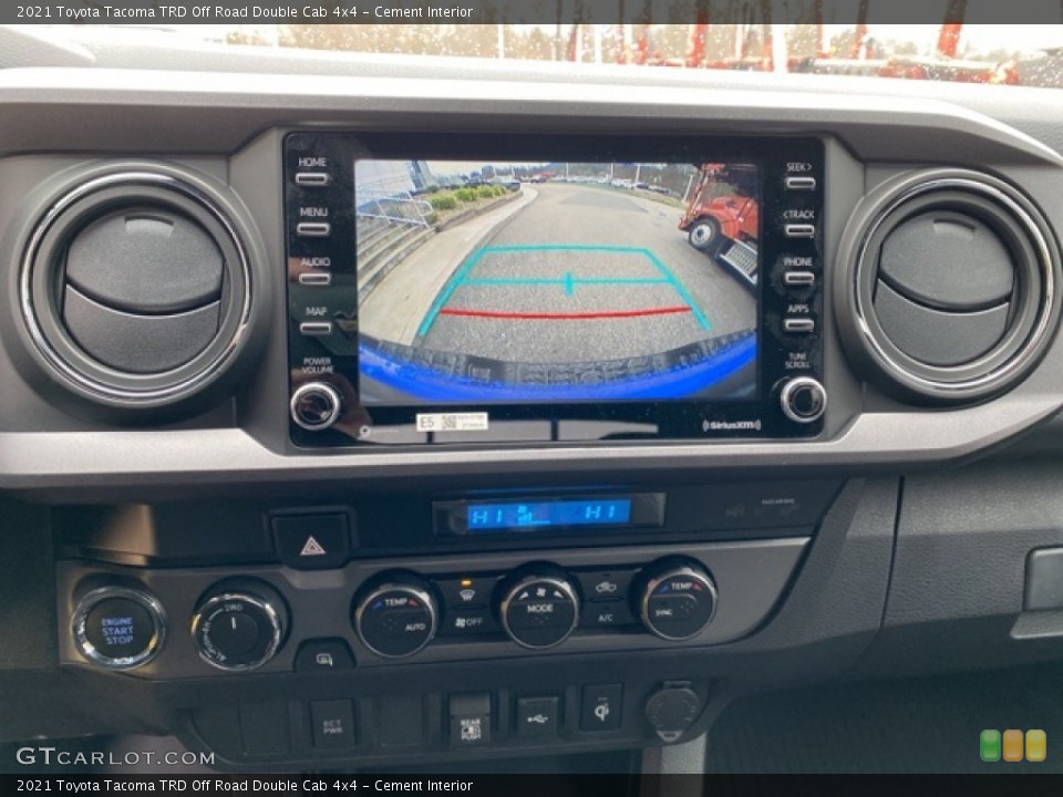 Cement Interior Controls for the 2021 Toyota Tacoma TRD Off Road Double Cab 4x4 #140233701