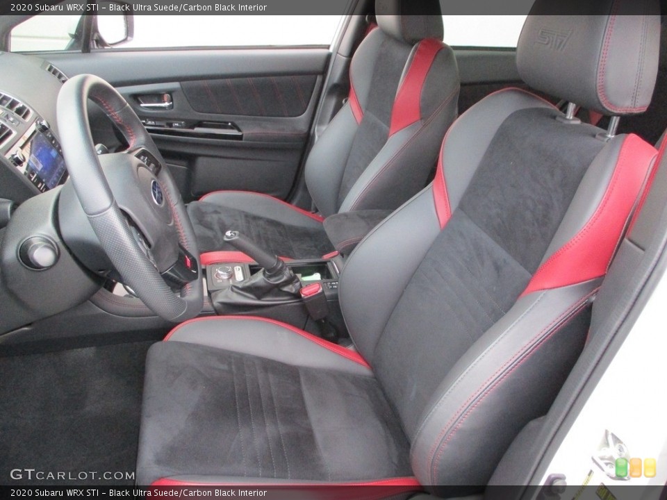 Black Ultra Suede/Carbon Black Interior Photo for the 2020 Subaru WRX STI #140234016