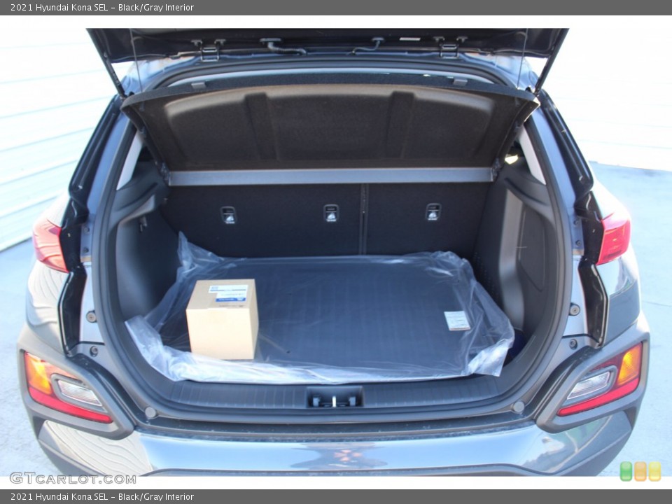Black/Gray Interior Trunk for the 2021 Hyundai Kona SEL #140235357