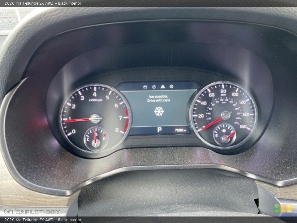 Black Interior Gauges for the 2020 Kia Telluride SX AWD #140235627