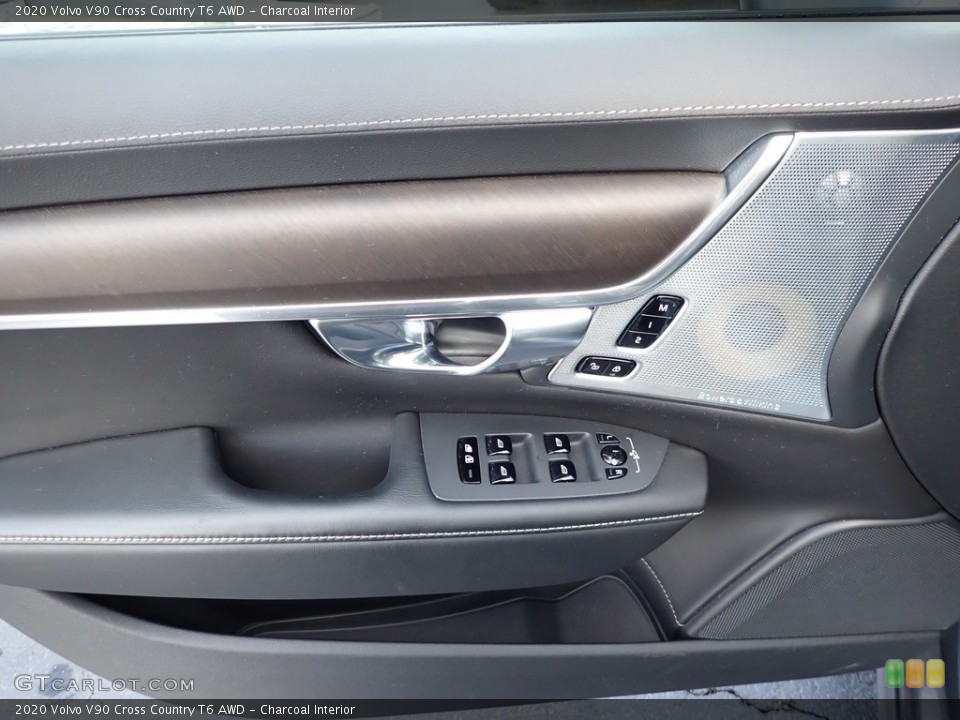 Charcoal Interior Door Panel for the 2020 Volvo V90 Cross Country T6 AWD #140236212