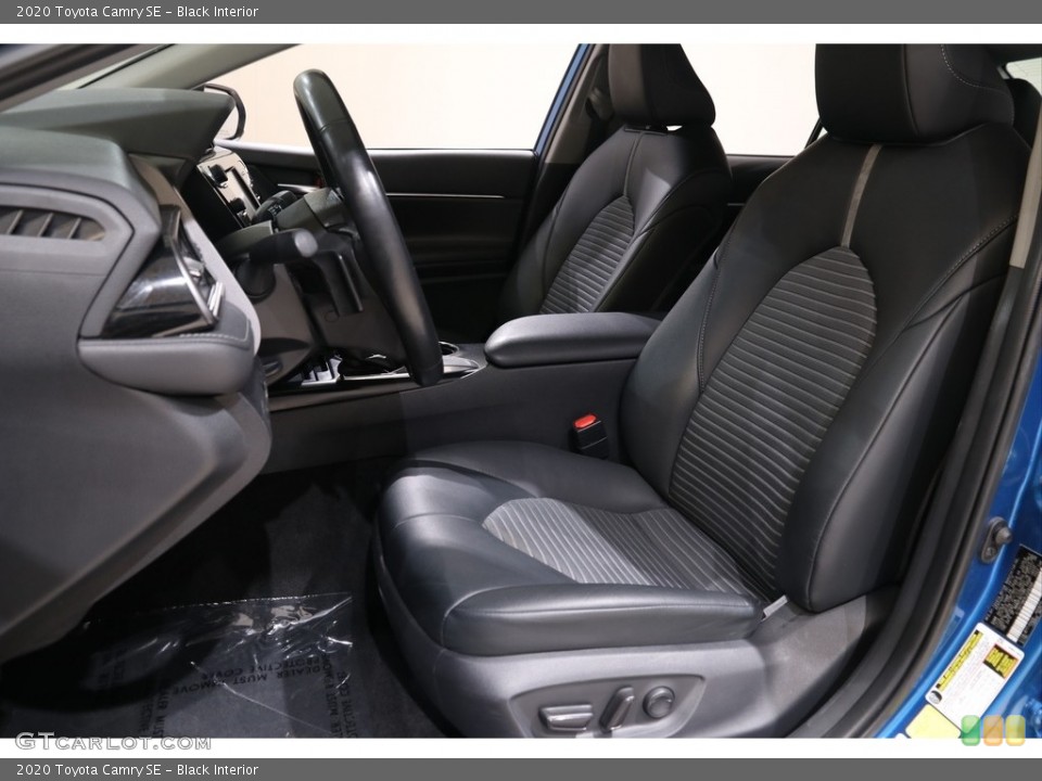Black Interior Front Seat for the 2020 Toyota Camry SE #140239341