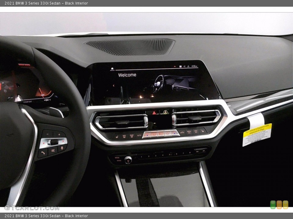 Black Interior Controls for the 2021 BMW 3 Series 330i Sedan #140239470