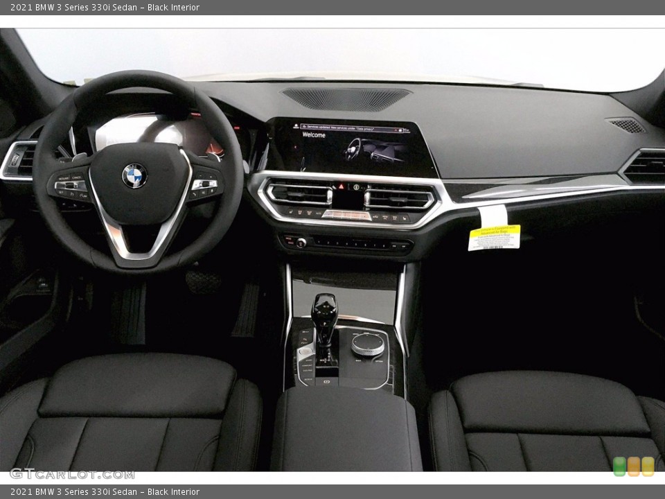 Black Interior Dashboard for the 2021 BMW 3 Series 330i Sedan #140239872