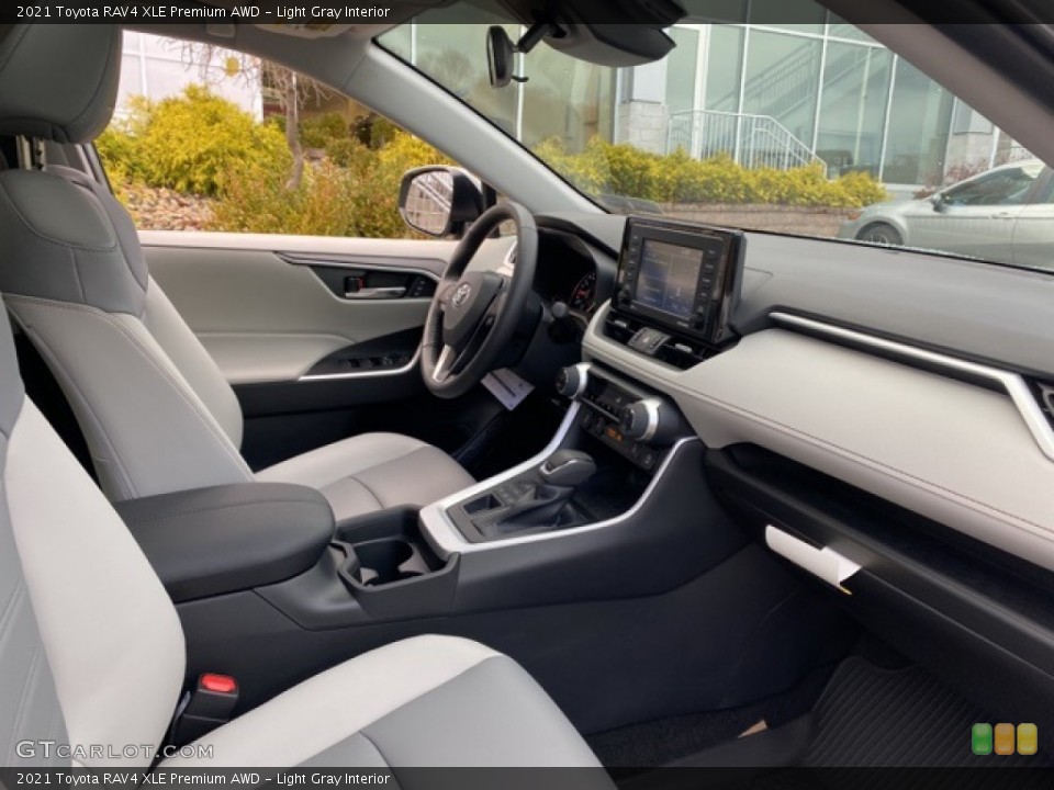 Light Gray Interior Photo for the 2021 Toyota RAV4 XLE Premium AWD #140242058
