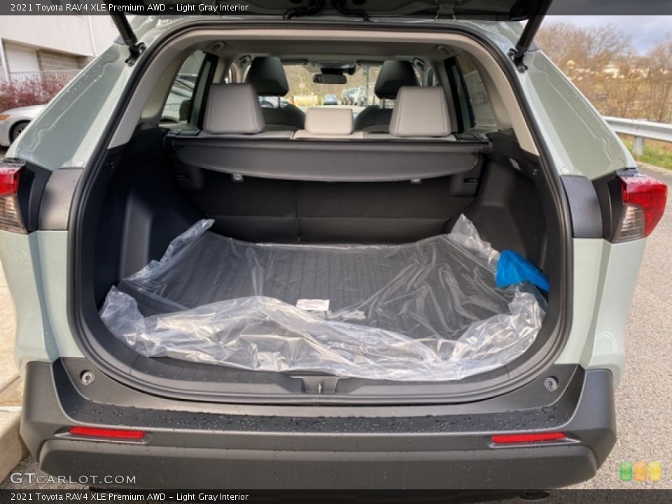 Light Gray Interior Trunk for the 2021 Toyota RAV4 XLE Premium AWD #140242445