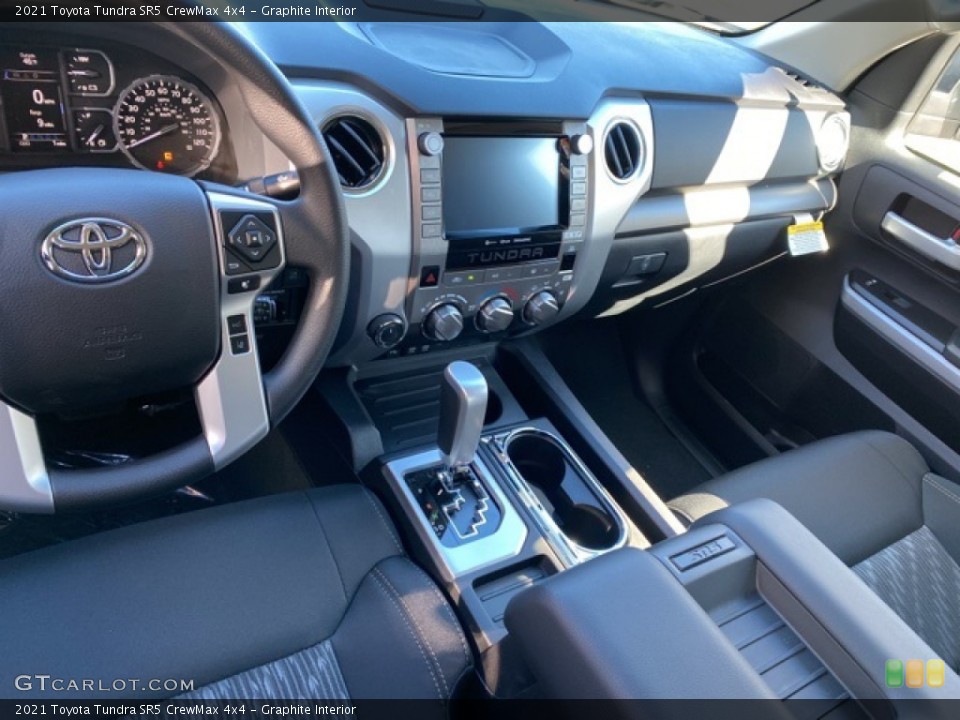 Graphite Interior Photo for the 2021 Toyota Tundra SR5 CrewMax 4x4 #140242604