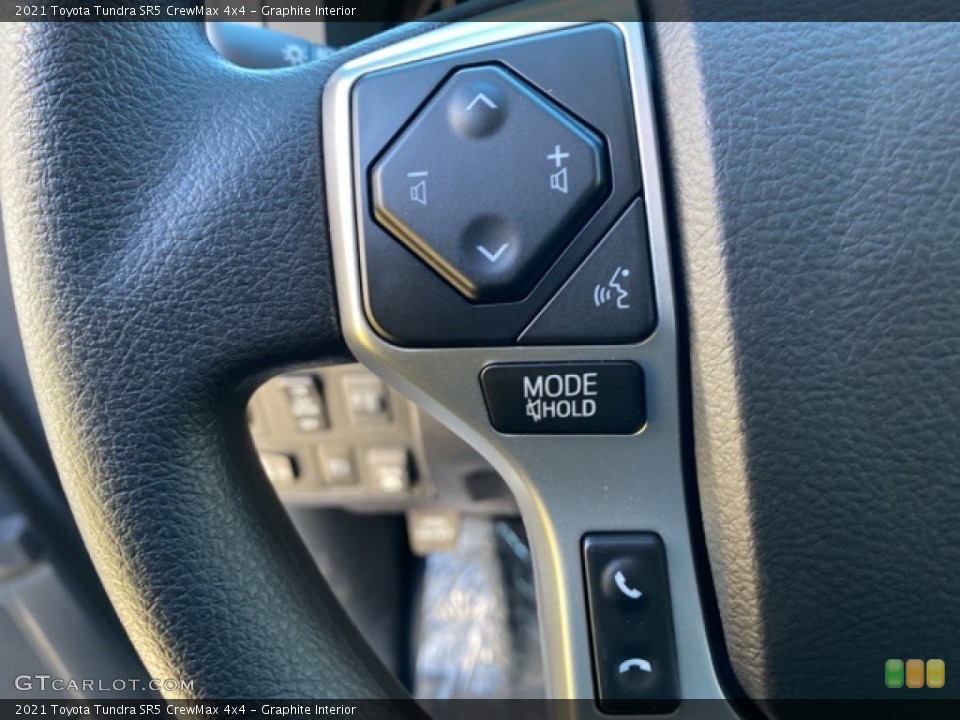 Graphite Interior Steering Wheel for the 2021 Toyota Tundra SR5 CrewMax 4x4 #140242673