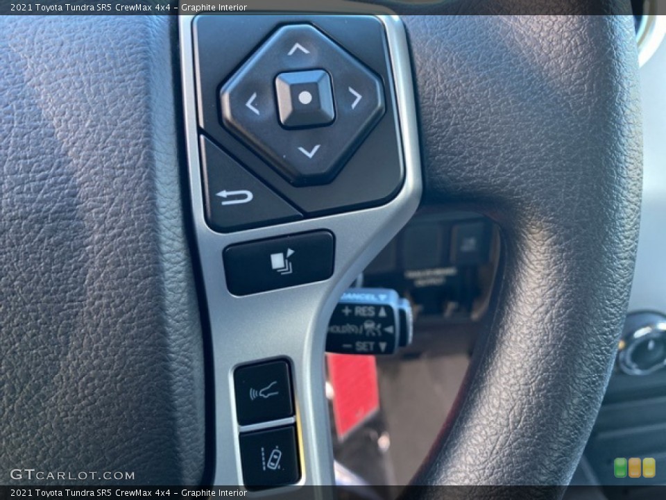 Graphite Interior Steering Wheel for the 2021 Toyota Tundra SR5 CrewMax 4x4 #140242692