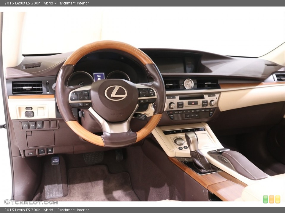 Parchment Interior Dashboard for the 2016 Lexus ES 300h Hybrid #140244209
