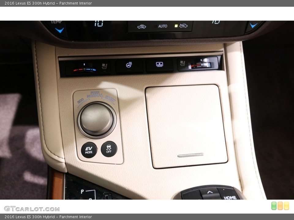 Parchment Interior Controls for the 2016 Lexus ES 300h Hybrid #140244488