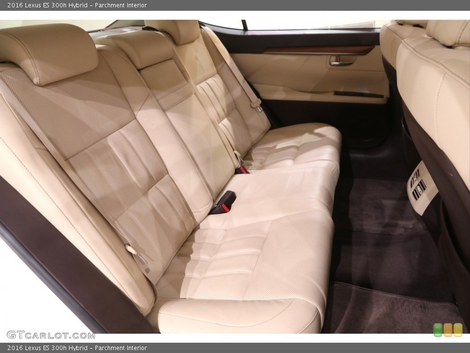 Parchment Interior Rear Seat for the 2016 Lexus ES 300h Hybrid #140244533