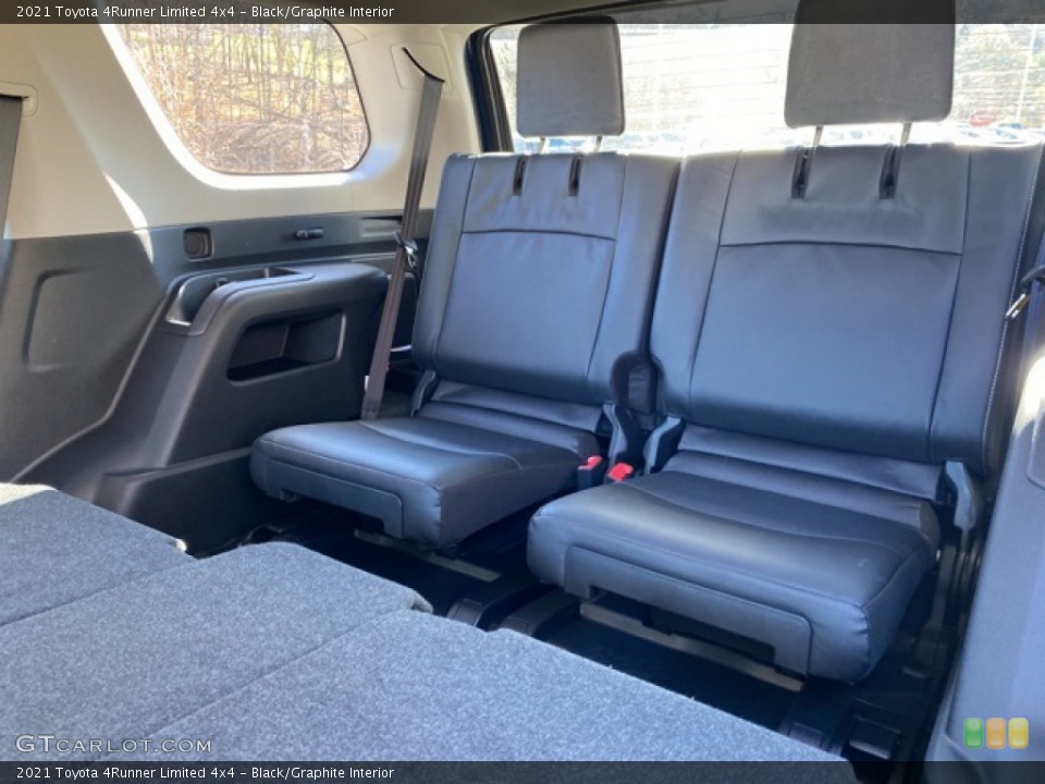 Black/Graphite Interior Rear Seat for the 2021 Toyota 4Runner Limited 4x4 #140245283