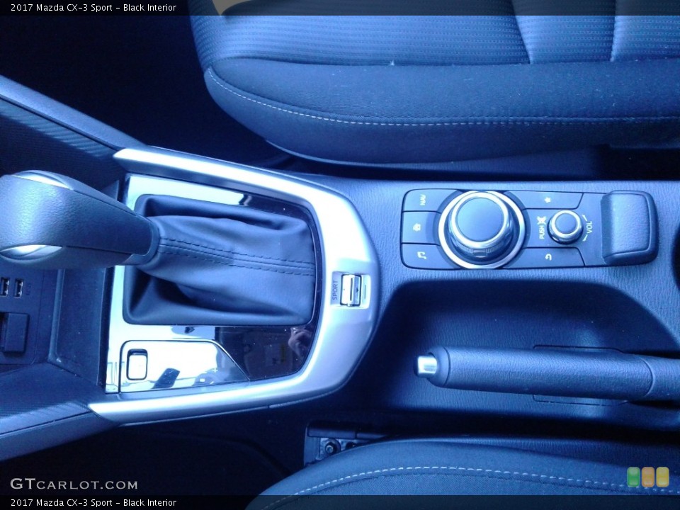 Black Interior Transmission for the 2017 Mazda CX-3 Sport #140245910