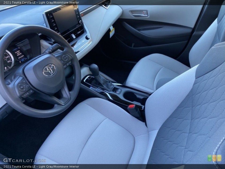 Light Gray/Moonstone Interior Photo for the 2021 Toyota Corolla LE #140247188