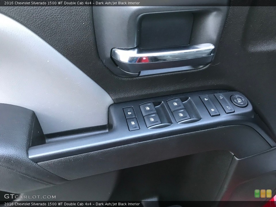 Dark Ash/Jet Black Interior Door Panel for the 2016 Chevrolet Silverado 1500 WT Double Cab 4x4 #140247671