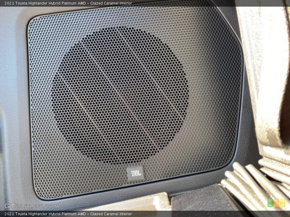 Glazed Caramel Interior Audio System for the 2021 Toyota Highlander Hybrid Platinum AWD #140248160