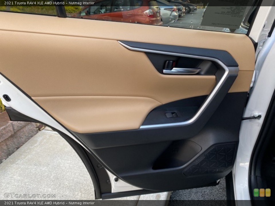 Nutmeg Interior Door Panel for the 2021 Toyota RAV4 XLE AWD Hybrid #140248694