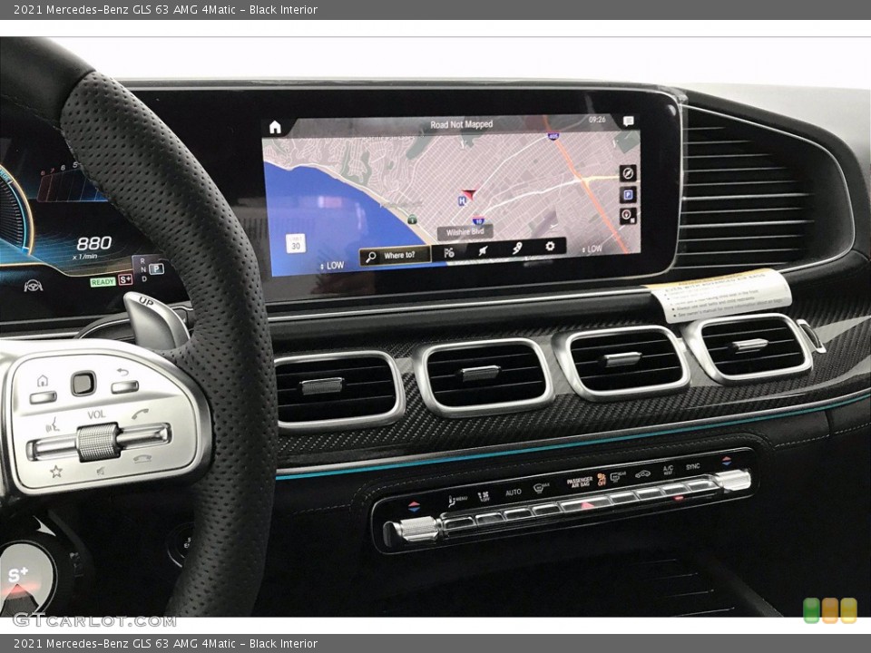 Black Interior Navigation for the 2021 Mercedes-Benz GLS 63 AMG 4Matic #140250620