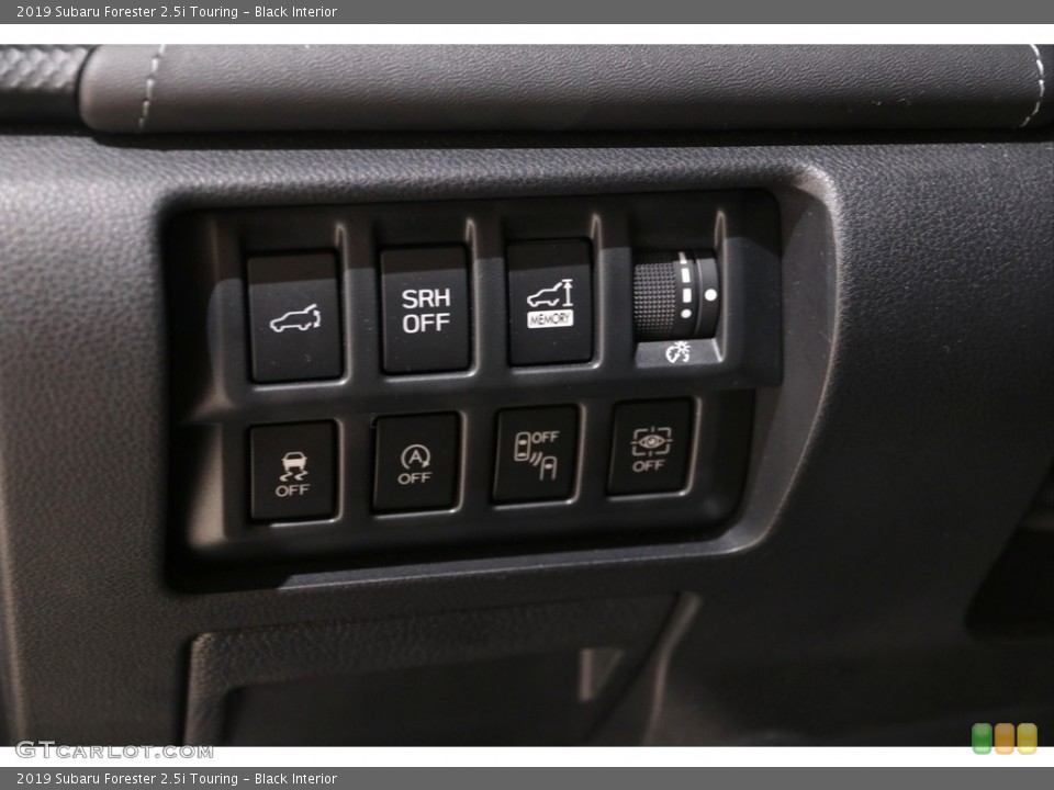 Black Interior Controls for the 2019 Subaru Forester 2.5i Touring #140251223