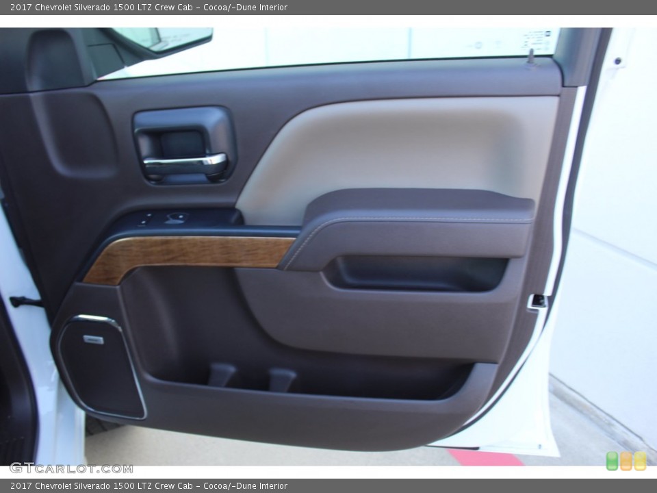 Cocoa/­Dune Interior Door Panel for the 2017 Chevrolet Silverado 1500 LTZ Crew Cab #140251460