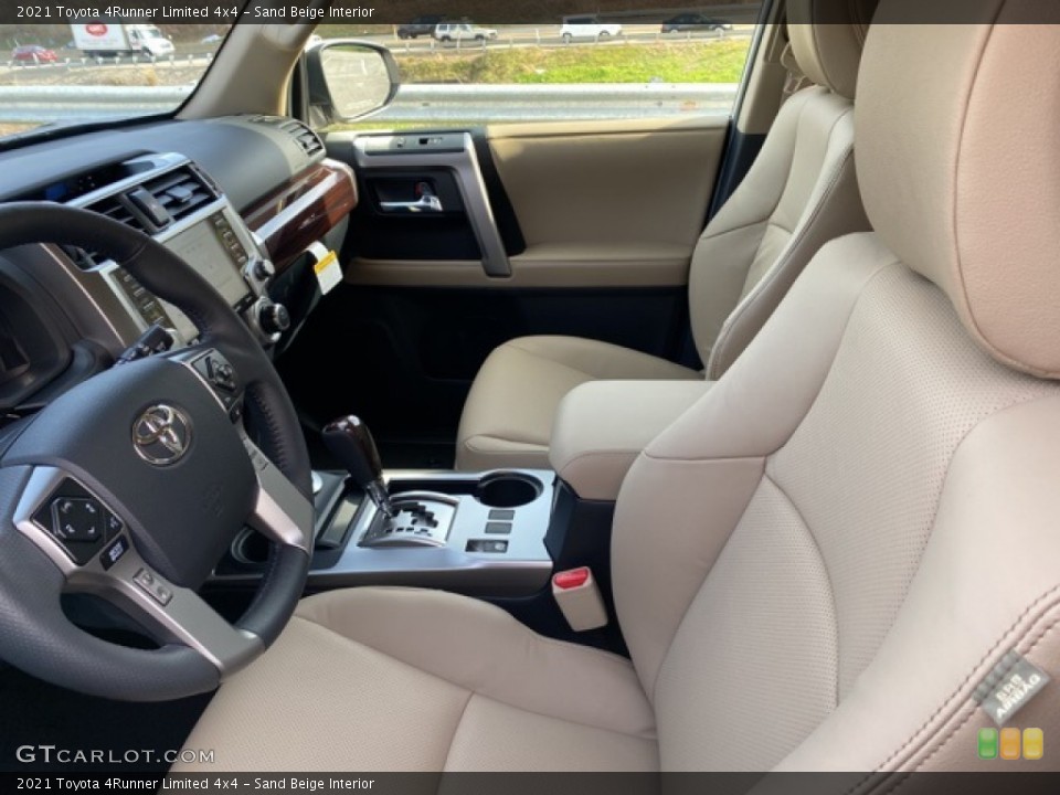 Sand Beige Interior Photo for the 2021 Toyota 4Runner Limited 4x4 #140252282