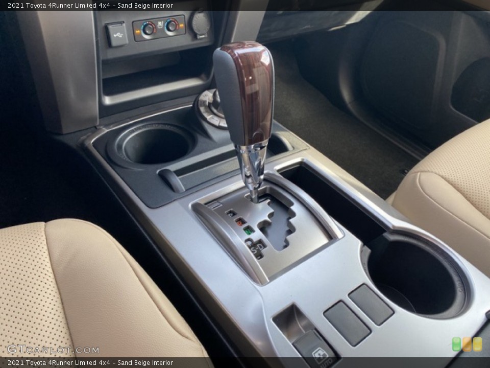 Sand Beige Interior Transmission for the 2021 Toyota 4Runner Limited 4x4 #140252303