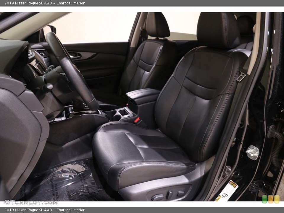 Charcoal Interior Front Seat for the 2019 Nissan Rogue SL AWD #140252450