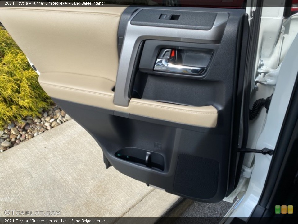 Sand Beige Interior Door Panel for the 2021 Toyota 4Runner Limited 4x4 #140252864