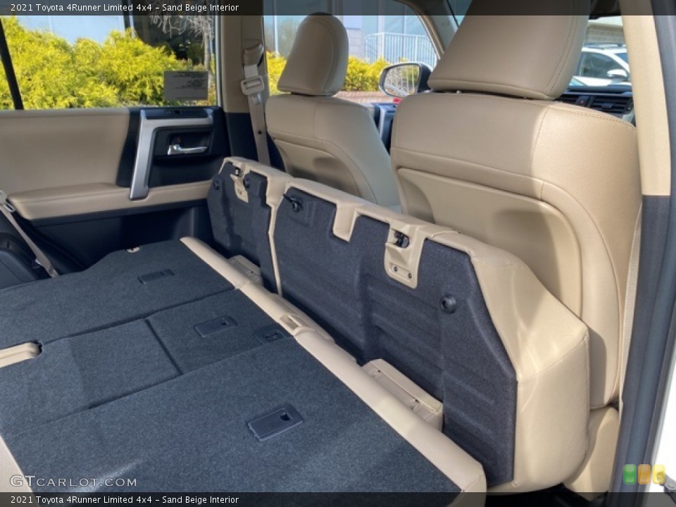 Sand Beige Interior Rear Seat for the 2021 Toyota 4Runner Limited 4x4 #140252906
