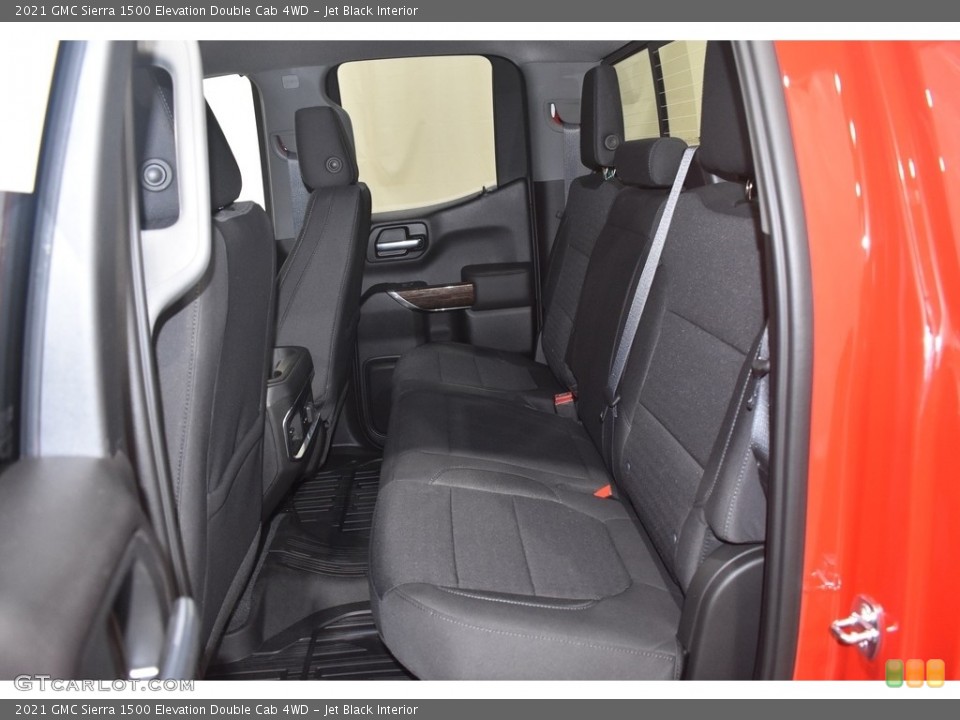 Jet Black Interior Rear Seat for the 2021 GMC Sierra 1500 Elevation Double Cab 4WD #140252933